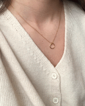 [당일출고/실버925] twist ring necklace [트위스트 링 네크리스 / 실버 / 925 / 은 / 목걸이 / 포인트 / 데일리 / 여성스러운 / 심플한 ]